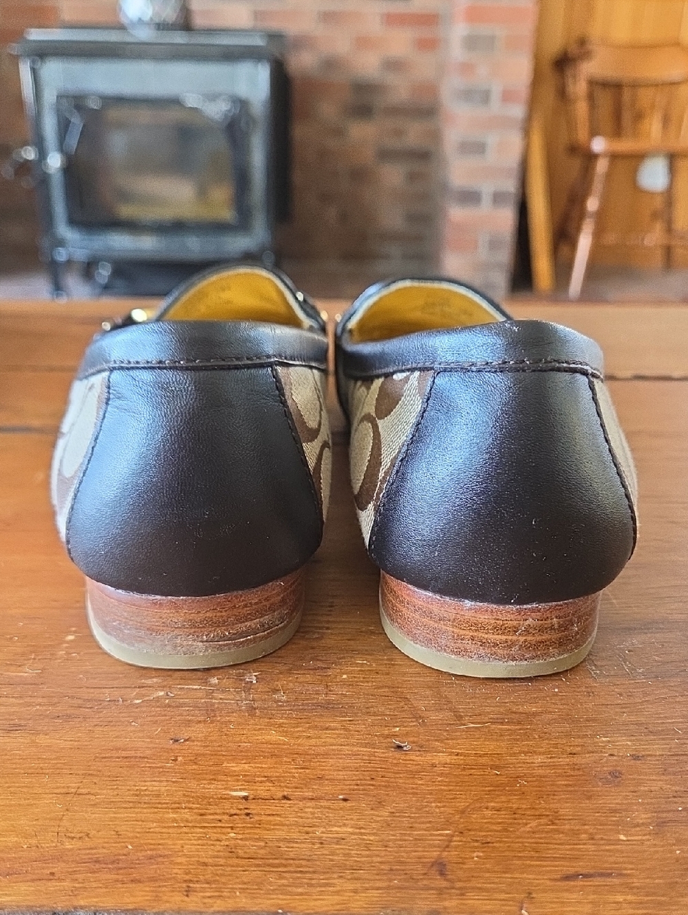 Coach Eileen Heeled Flats Size 7.5 - Picture 4 of 11